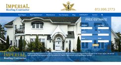 Desktop Screenshot of imperialroofingcontractor.com